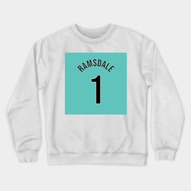 Aaron Ramsdale Goalkeeper Away Kit – 2022/23 Season Crewneck Sweatshirt by GotchaFace